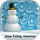 Snow Falling Animated Keyboard APK