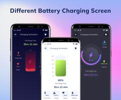 برنامه‌نما Battery Charge Animated Screen عکس از صفحه