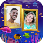 آیکون‌ Dual Photo Aquarium Wallpaper