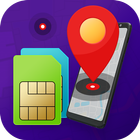 Phone Sim Location Information-icoon