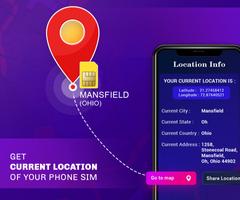 Phone Sim Location Information الملصق