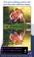 Water Reflection Photo Frame poster