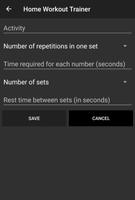 Home Workout Trainer স্ক্রিনশট 1