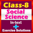 8th class social science (sst) solution in english-icoon