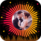 Music Beats Particle Video Status Maker icon