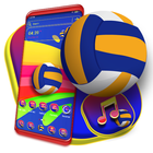 Volleyball Launcher Theme icône