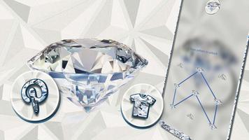 White Diamond Theme تصوير الشاشة 3