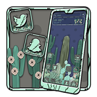 Flora Cactus Theme أيقونة