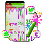 Happy Holi Theme ícone