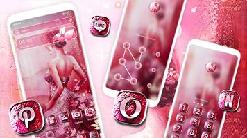 Pink Girly Theme imagem de tela 2
