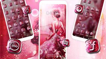 Pink Girly Theme imagem de tela 3