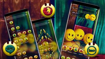Smiley Emoji Launcher Theme تصوير الشاشة 2