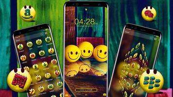 Smiley Emoji Launcher Theme screenshot 3