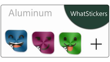 Aluminum Stickers For WhatsApp poster