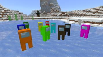 Among Craft MCPE Map الملصق
