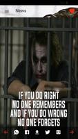 Joker quotes everyday 海报