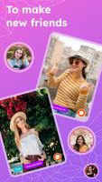 Live Video Call & Chat App Affiche