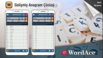 Word Ace - Türkçe Kelime Bulucu & Anagram Çözücü 截图 2