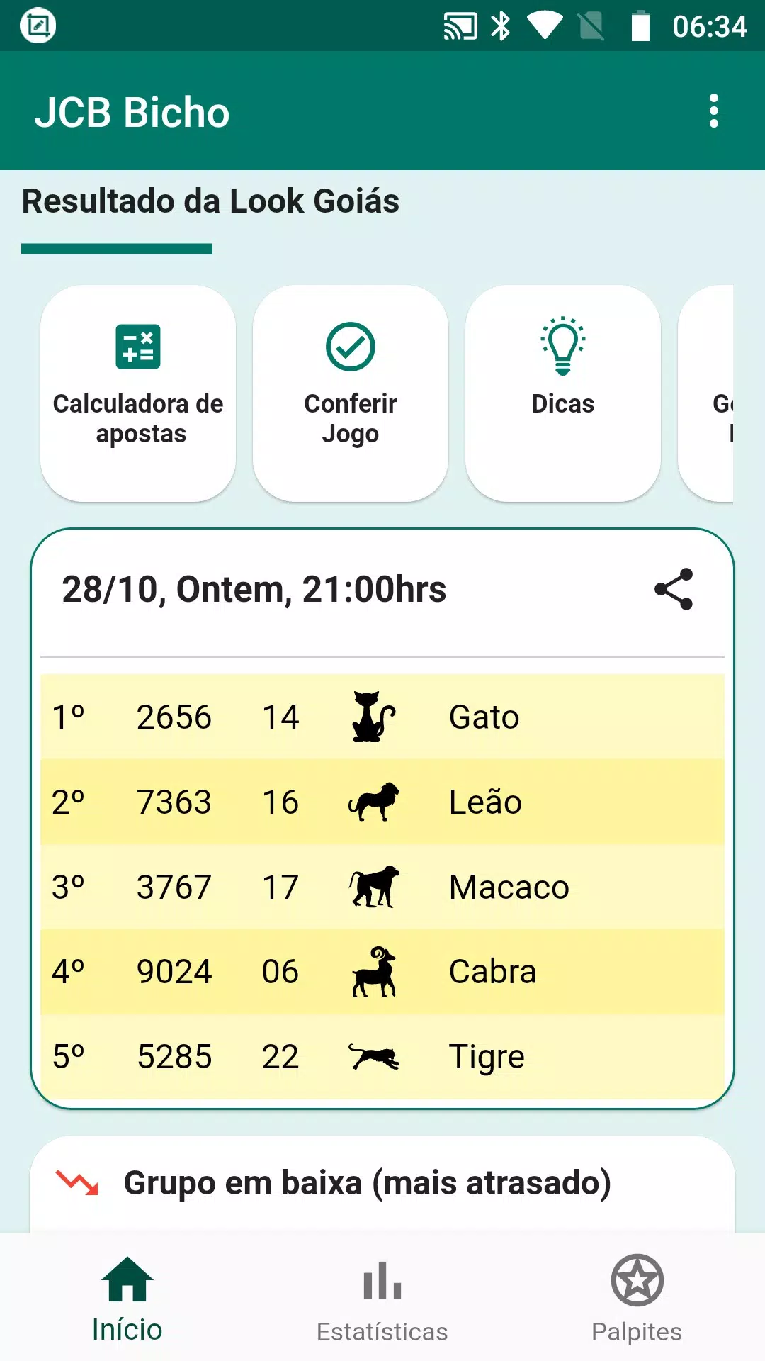 JCB Bicho RJ - Resultados - Apps on Google Play