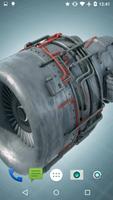 Jet Engine Live Wallpaper Affiche