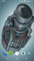 Jet Engine Live Wallpaper Free اسکرین شاٹ 1