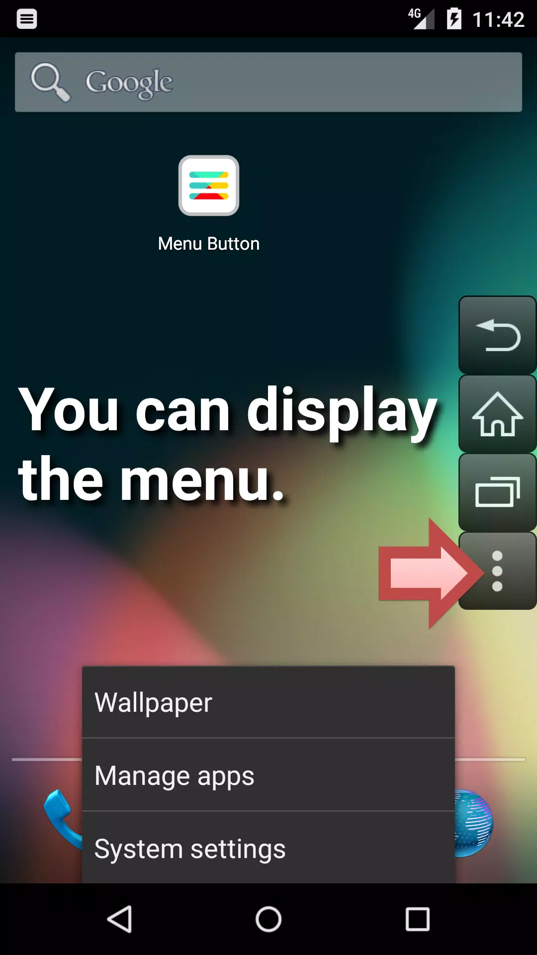 Menu Button APK