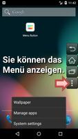 Menütaste Plakat