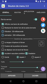Bouton de menu (aucune racine requise) capture d'écran 1