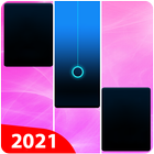 Pink Piano Tiles - Magic Tiles 2021 icône
