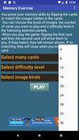 Memory Exercise capture d'écran 3