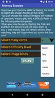 Memory Exercise screenshot 2