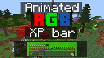 Barra animada RGB XP para MCPE Cartaz