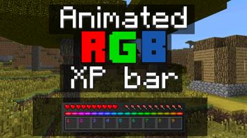 Animated Bar RGB XP for MCPE تصوير الشاشة 1