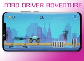 Mad Trucker Adventure - Truck Hill Climb poster