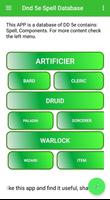 Dnd 5e Spell Database ảnh chụp màn hình 1