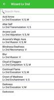 Dnd 5e Spell Database ảnh chụp màn hình 3