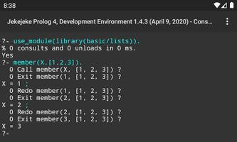 Jekejeke Prolog Environment capture d'écran 1