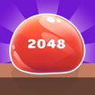 Jelly 2048 Merge Красный Шарик