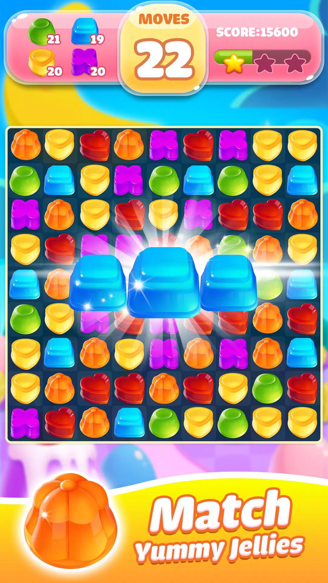 Jelly Jam Crush- Match 3 Games
