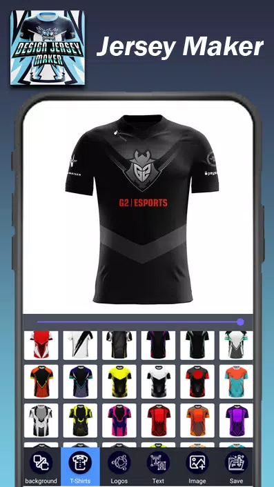 Design Jersey Esport - Tshirt Maker APK for Android Download