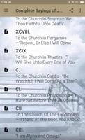 THE COMPLETE SAYINGS OF JESUS скриншот 1
