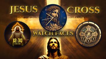 Jesus & Cross Watch Faces Affiche