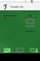 Encoder secrète textes Lite capture d'écran 1