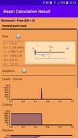 Calcul structurel poutres PRO capture d'écran 2