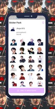 Jhope BTS WASticker poster