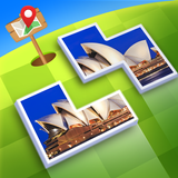 Jigsaw Journey – relax, travle and share آئیکن