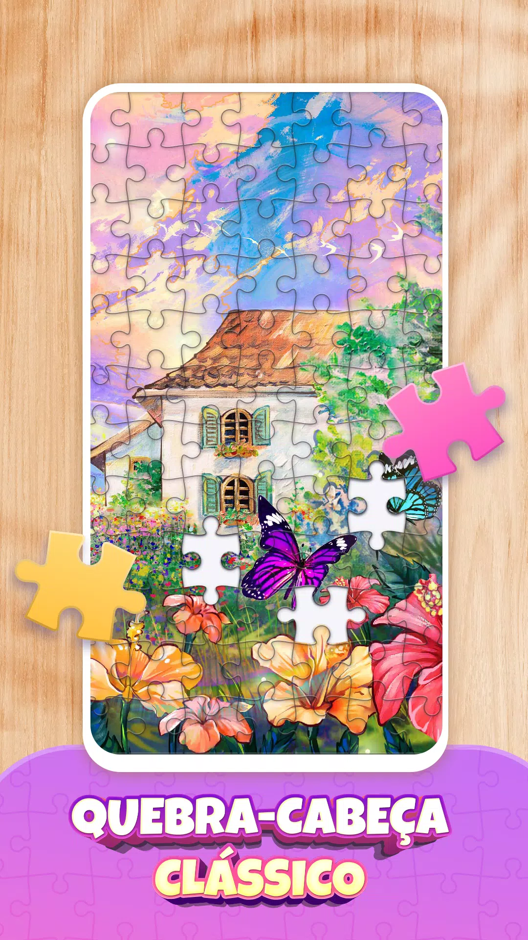 Download do APK de Quebra-Cabeças Jigsaw Puzzles para Android