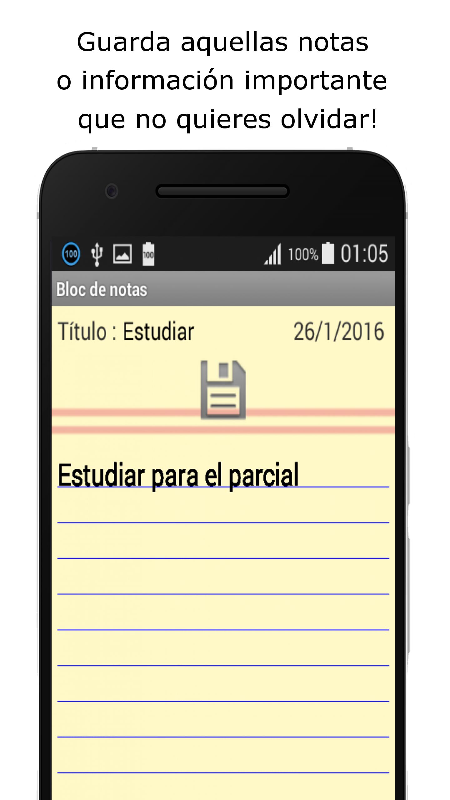 Descarga de APK de Bloc de notas para Android