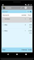 Lista de compras - Mercado ảnh chụp màn hình 1