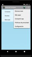 Lista de compras - lista de la captura de pantalla 3